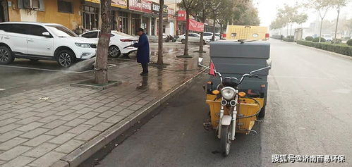 磁縣城管高壓清洗車道路沖洗現場直擊 城市“凈顏”背后的科技與堅守